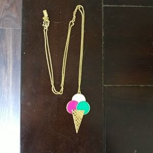 Kate spade ice cream necklace